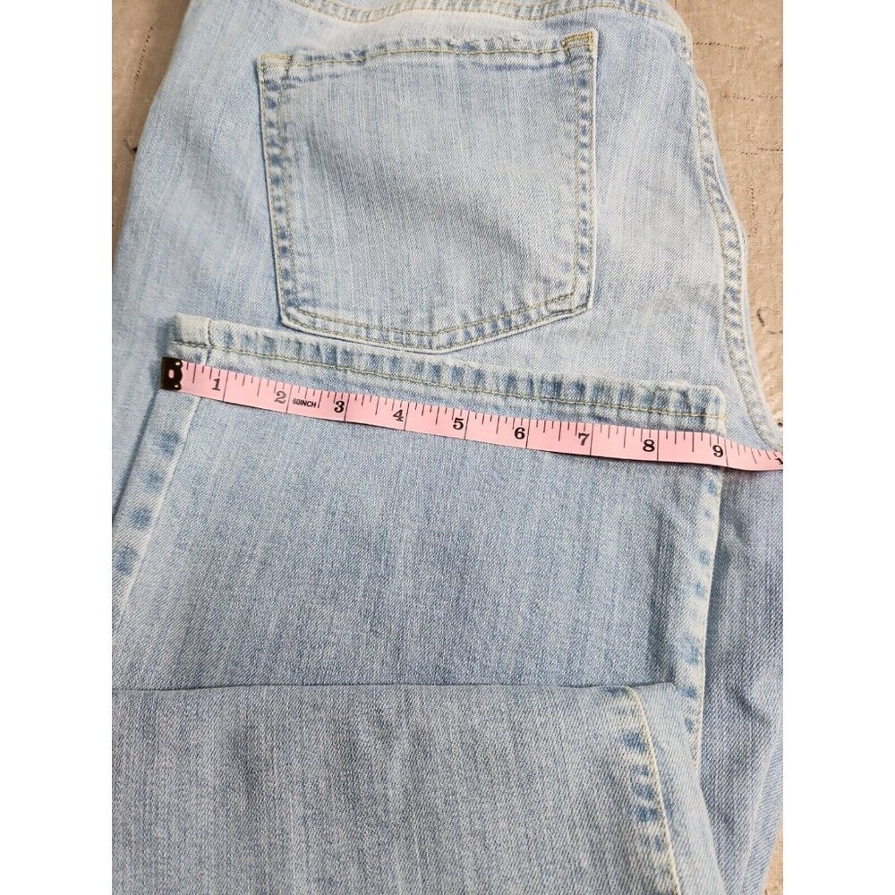 We The Free X Free People Womens Size 31  Boyfriend Jean in etna blue --16 - Picture 6 of 12